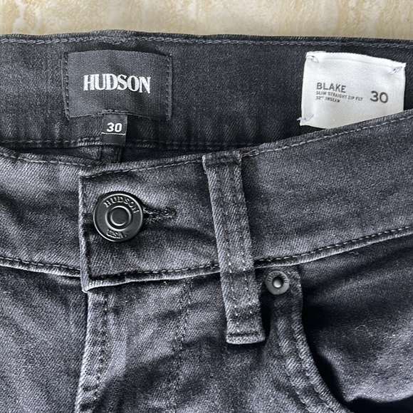 NWT Hudson Blake Black Jeans Size 30/32” - Picture 5 of 11